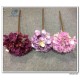 silk hydrangea flowers, silk flowers, artificial flowers, wedding flowers, home decoration