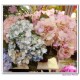 artificial flowers, silk flowers, wedding flowers, silk hydrangea flowers