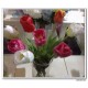 silk flowers, artificial flowers, silk tulips,artificial tulips, faux tulips