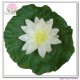  Artificial silk flowers Lotus stem real touch PU Lotus with Leaf ,floating Lotus 